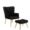 Sessel mit Fußhocker Hammuel