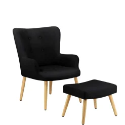 Sessel mit Fußhocker Hammuel