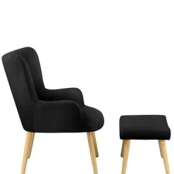 Sessel mit Fußhocker Hammuel