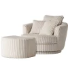 Sessel mit Hocker Anyel