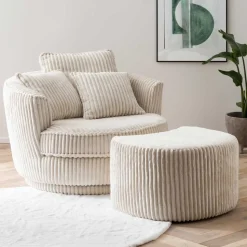 Sessel mit Hocker Anyel