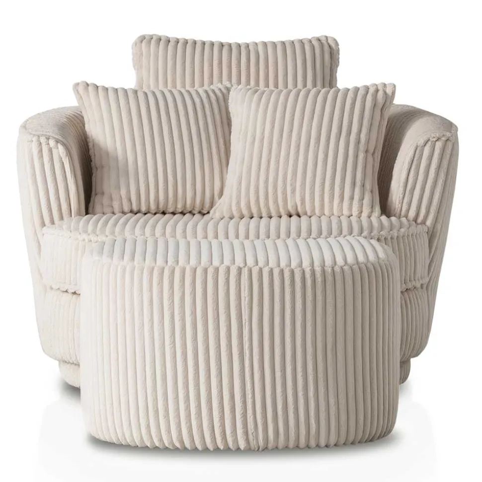 Sessel mit Hocker Anyel