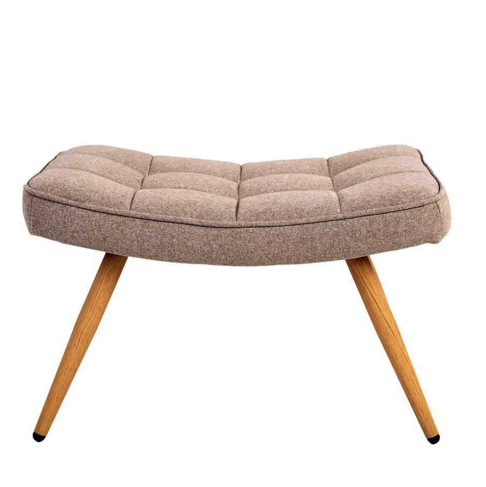 Sessel mit Hocker Nofre