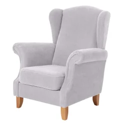 Sessel Silbergrau Landhaus Huropa