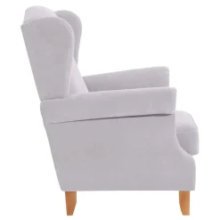 Sessel Silbergrau Landhaus Huropa