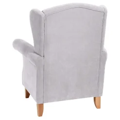 Sessel Silbergrau Landhaus Huropa