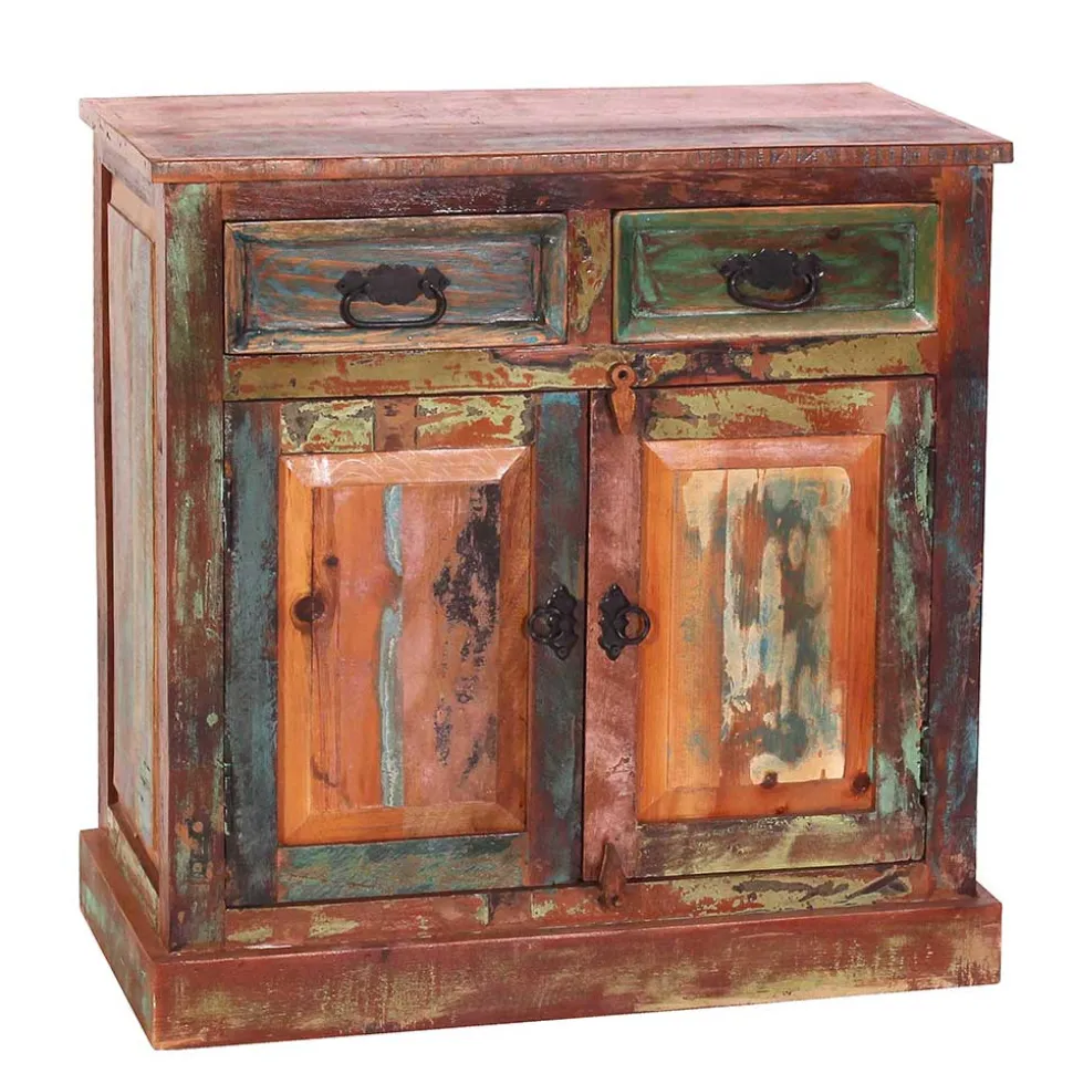 Shabby Massivholzkommode Woodstock