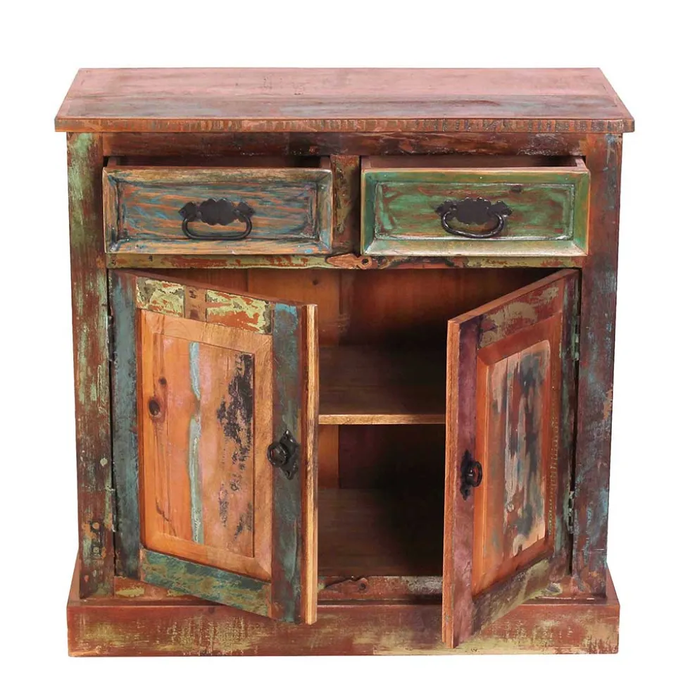 Shabby Massivholzkommode Woodstock