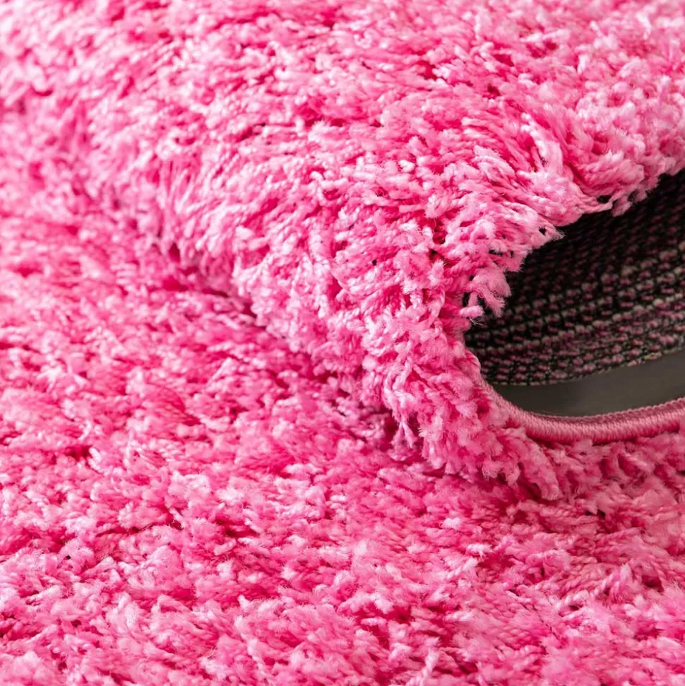 Shaggy Teppich Pink Lora