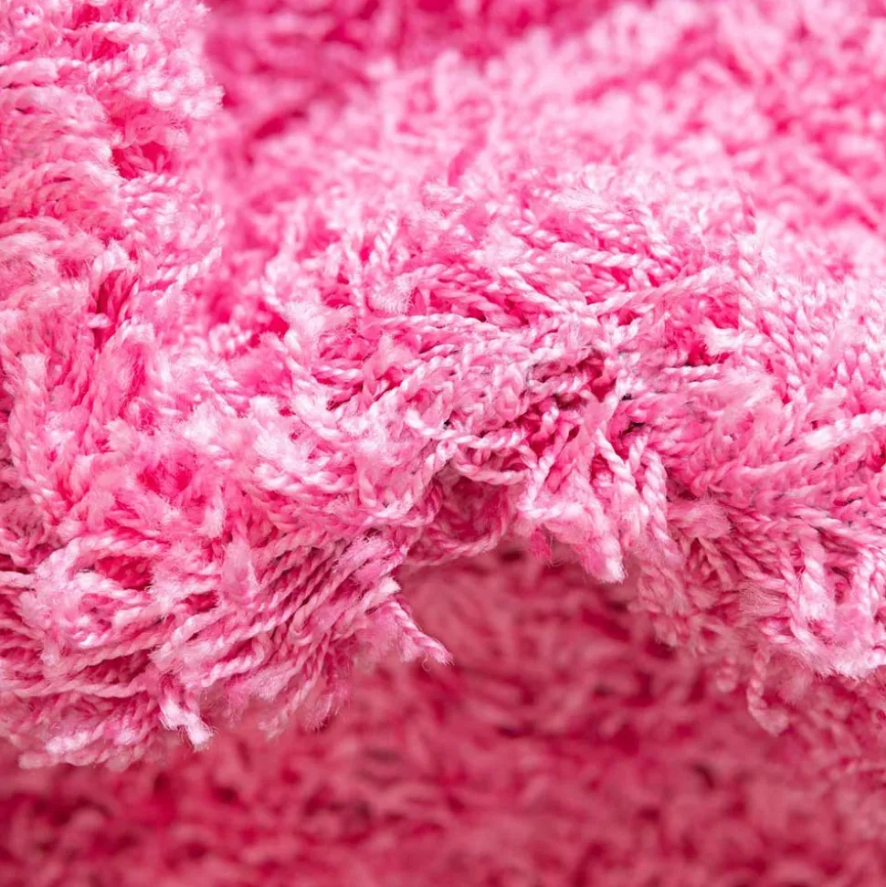 Shaggy Teppich Pink Lora