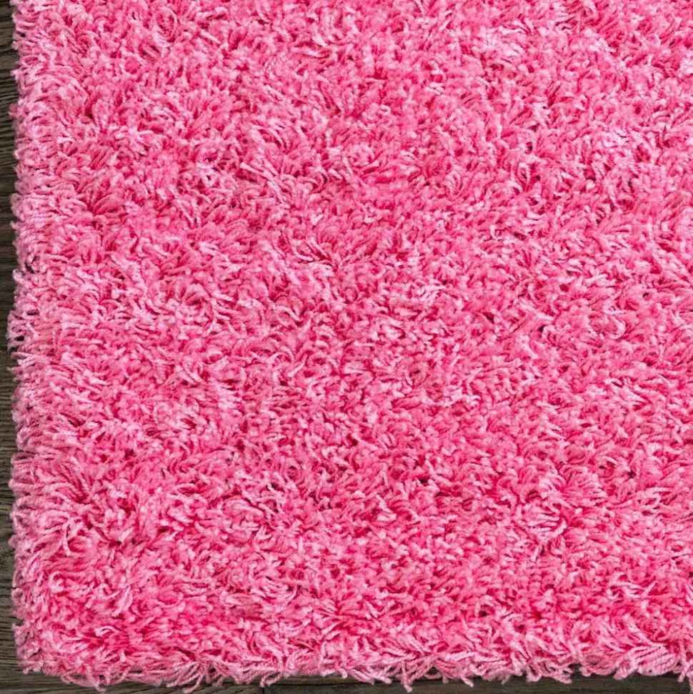 Shaggy Teppich Pink Lora