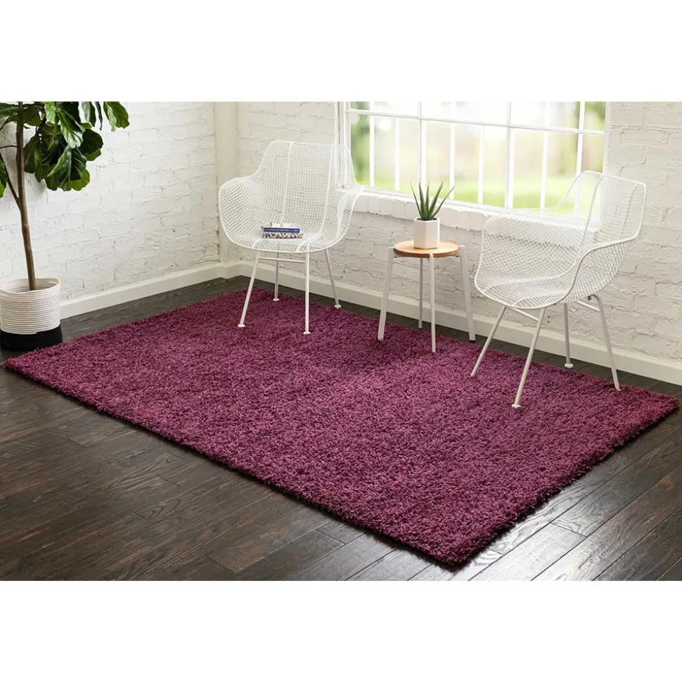 Shaggy Teppich Wohnzimmer Korfu