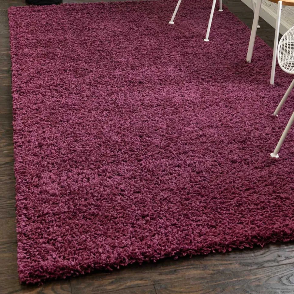 Shaggy Teppich Wohnzimmer Korfu