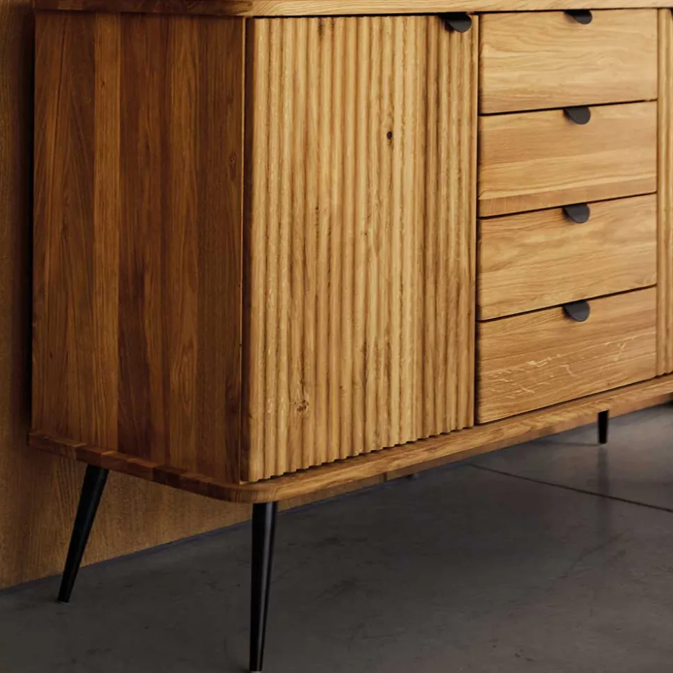 Sideboard aus massivem Holz Clantica
