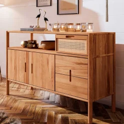 Sideboard mit Rattan Artjes