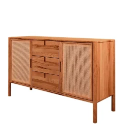 Sideboard mit Rattan Türen Artjes