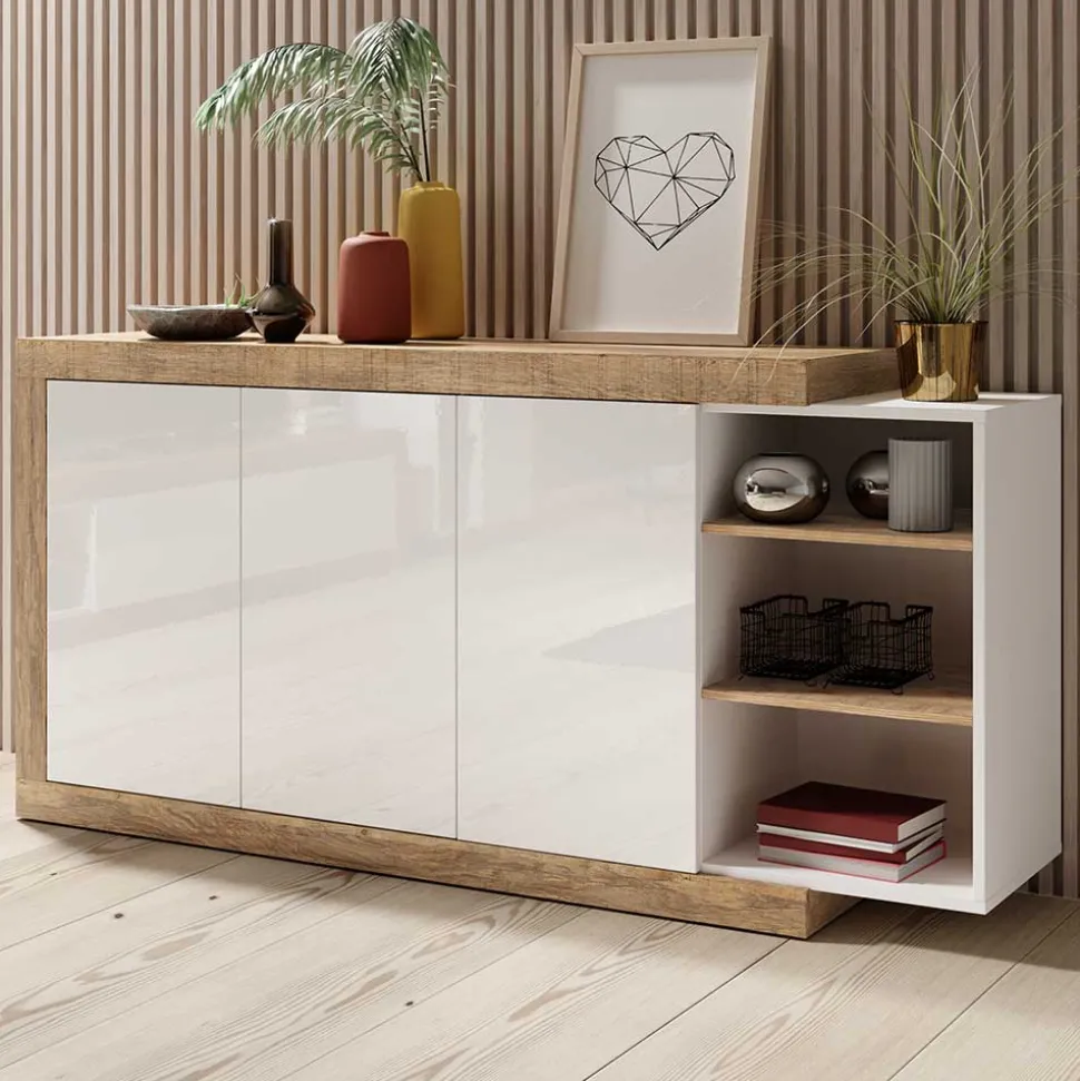 Sideboard mit Regal Prismo