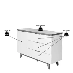 Sideboard Skandi Hajelua