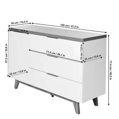 Sideboard Skandi Hajelua