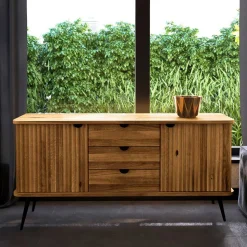 Sideboard Wildeiche massiv Clantica
