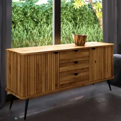 Sideboard Wildeiche massiv Clantica