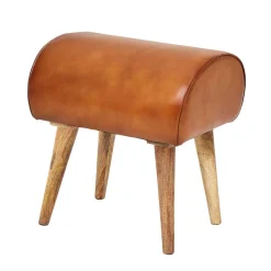 Sitzhocker Brown