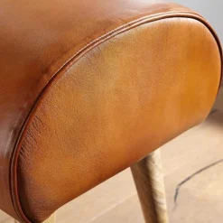 Sitzhocker Brown