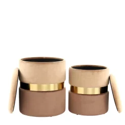 Sitzhocker Set Neclas