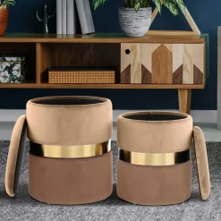 Sitzhocker Set Neclas