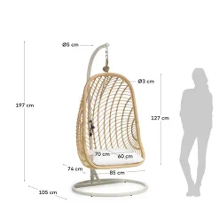 Skandi Design Hängesessel Saltenas