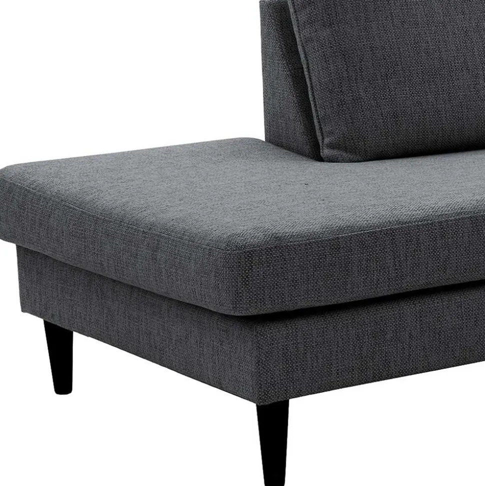 Skandi Ecksofa Anthrazit Sanctos