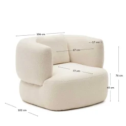 Skandi Polstersessel Troy