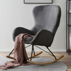 Skandi Stil Schaukelsessel Yemons