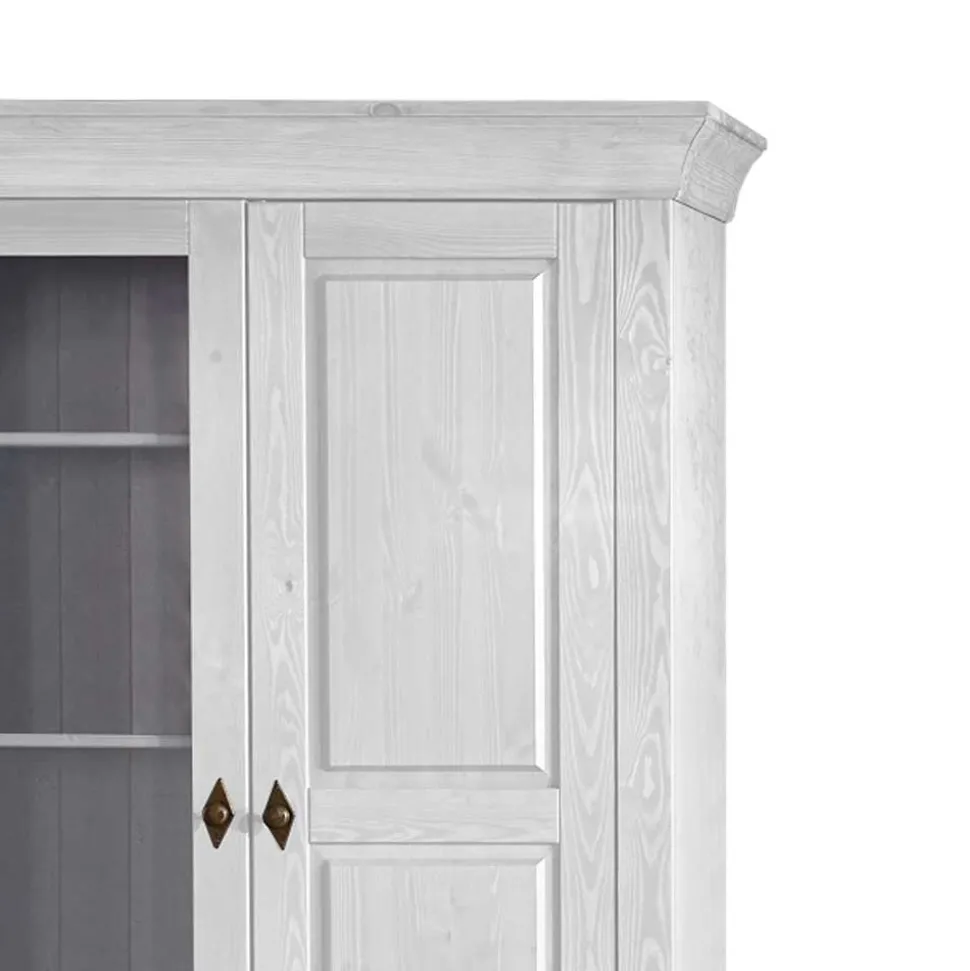 Skandinavischer Landhaus Vitrinenschrank Mures