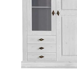 Skandinavischer Landhaus Vitrinenschrank Mures