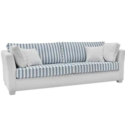 Sofa blau weiß gestreift Nalyva