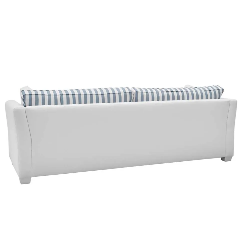 Sofa blau weiß gestreift Nalyva