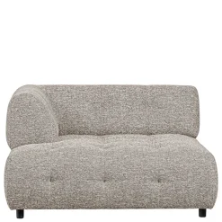 Sofa Element links hellgrau Ajama