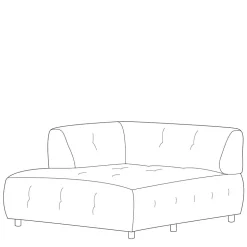 Sofa Element Modul Rasfera