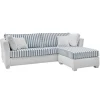 Sofa mit Hocker Nalyva