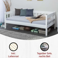 Sofabett mit Lattenrost Carter