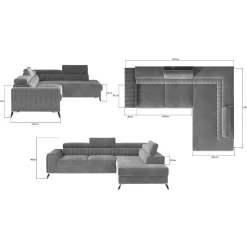 Sofaecke Energa