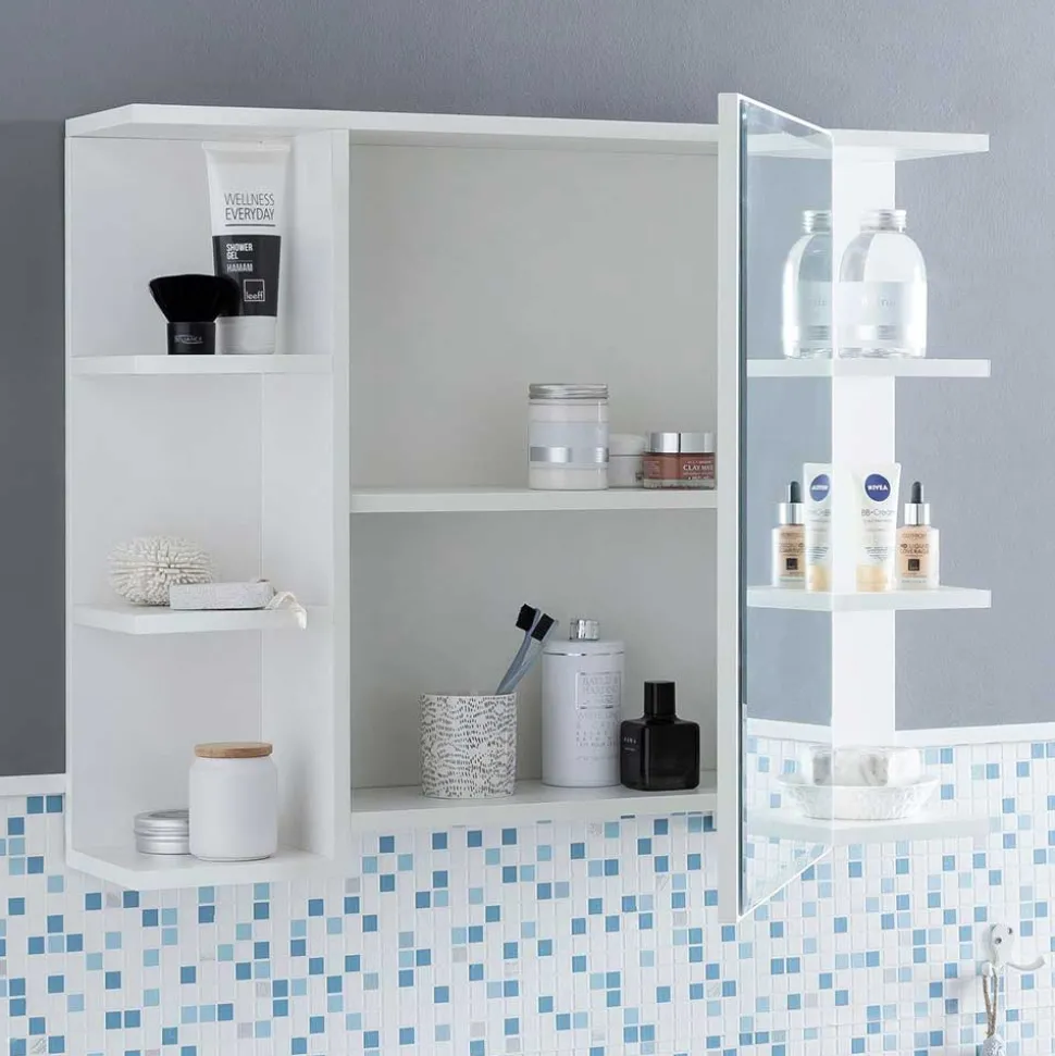 Spiegel Badschrank Lagrosso