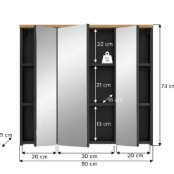 Spiegelschrank Alexandro