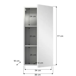 Spiegelschrank Bad Adeass