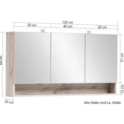 Spiegelschrank mit LED Eleon