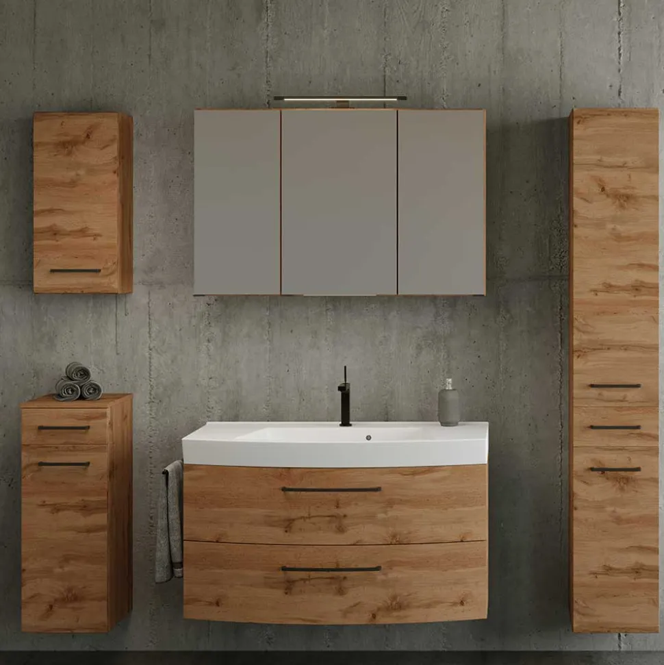 Spiegelschrank mit LED Longos