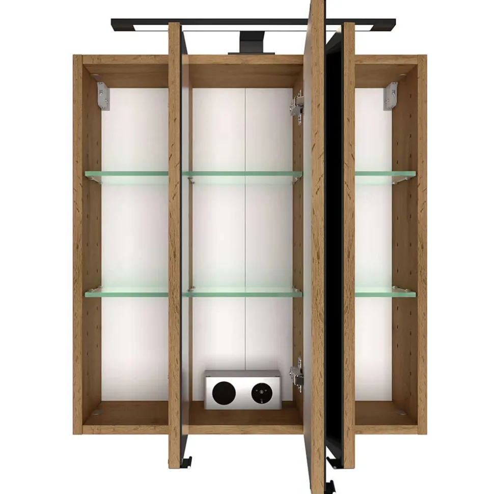 Spiegelschrank mit LED Longos