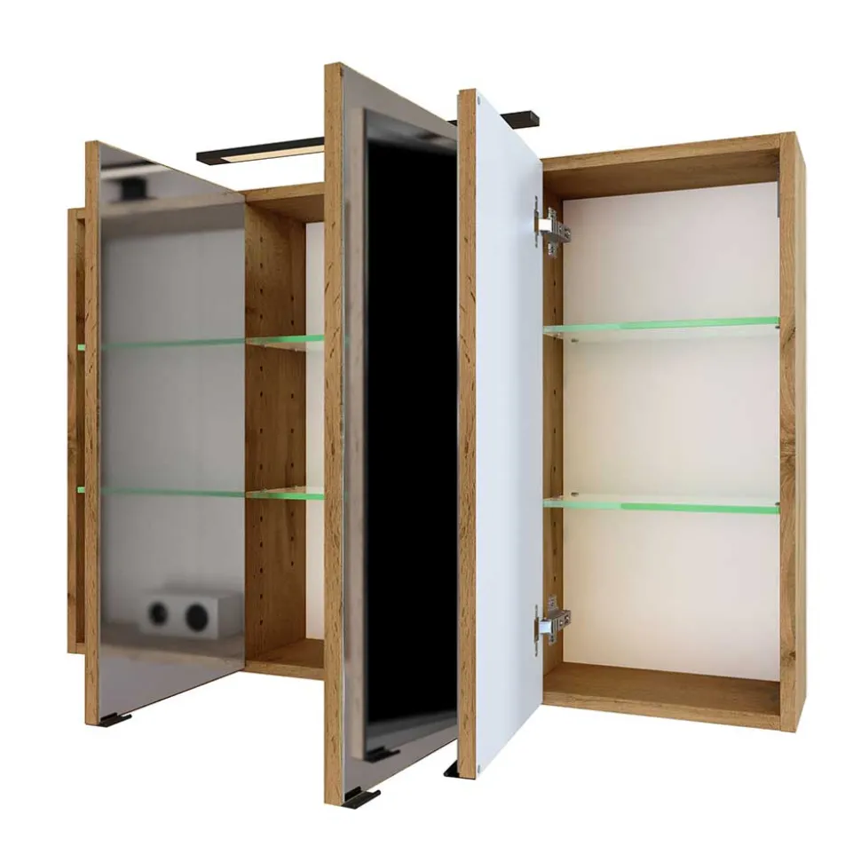 Spiegelschrank mit LED Longos