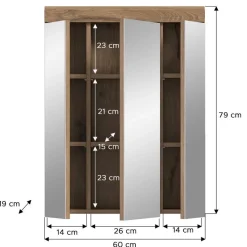Spiegelschrank Silba